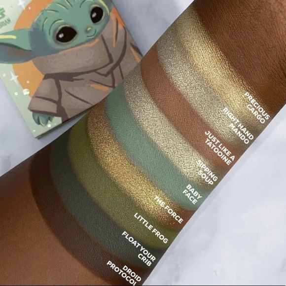 COLOURPOP the child shadow palette, green Patel - Picture 5 of 15